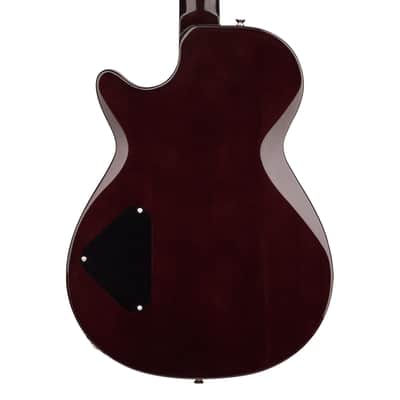 Gretsch Electromatic Jet Club 1 Pickup Electric Guitar - Claret Burst image 7