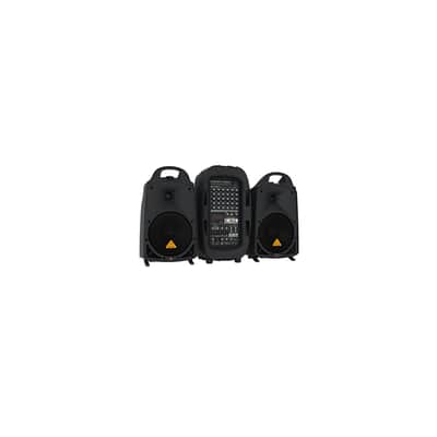 Behringer Europort PPA2000BT Ultra-Compact 2000-Watt 8-Channel Portable PA System with Bluetooth Technology, Wireless Microphone Option image 3