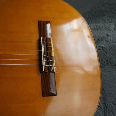 Vintage Japanese Classical Guitar – Suzuki / Nagano-Built – Made in Japan – 1960s MIJ Nylon – w/ Hard Case image 12