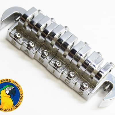 Babicz Full Contact Hardware FCH Chrome Tune-O-Matic Bridge - Chrome image 7