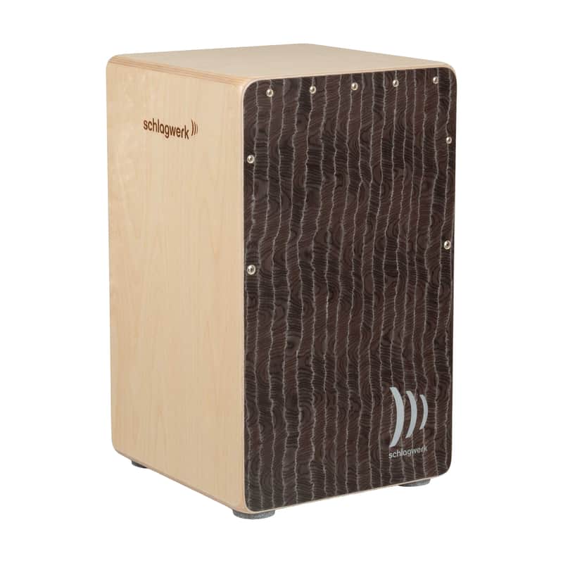Schlagwerk CP580 Super Agile Cajon Large - Silver Lining image 1