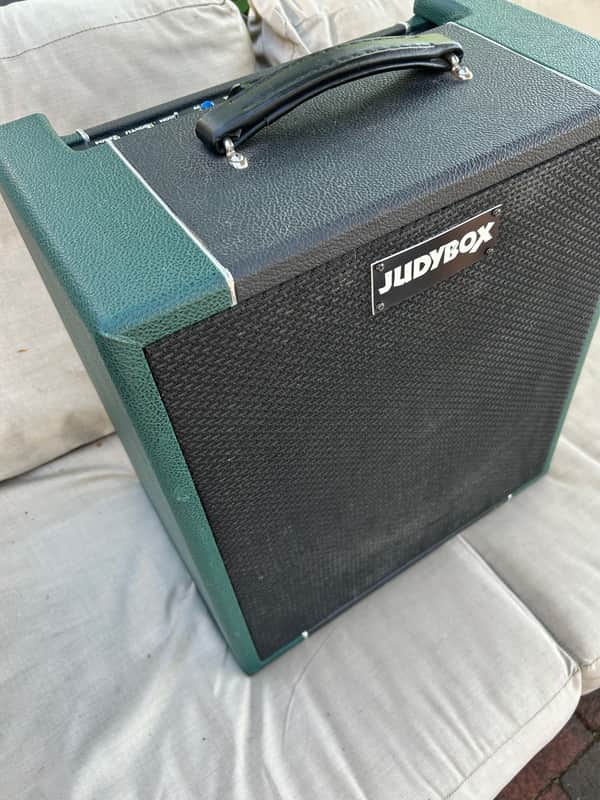 JUDYBOX 18-watt amp "DS Special" -First JUDYBOX amp made by Al Nelson 2003, Green & Black tolex image 1