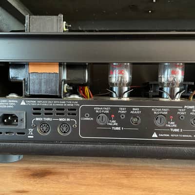 Randall RM100KH Kirk Hammett Signature MTS Series 3-Channel 100-Watt Modular Tube Guitar Amp Head 2010s - Black image 14
