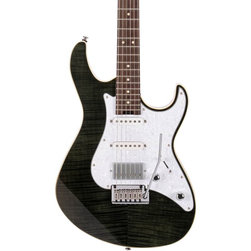 Cort G280 Select Flame Top Electric Guitar Trans Black image 1