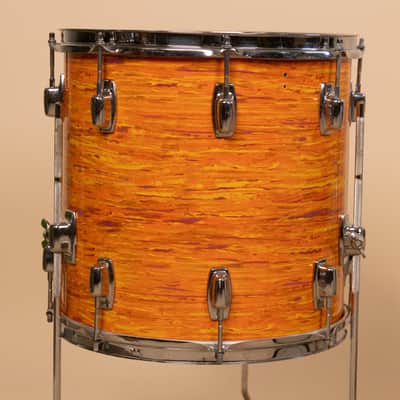 1970s Ludwig Standard Mod Orange Drum Set Bild 3