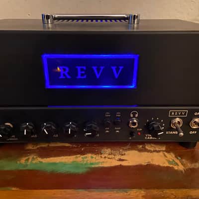 REVV D20 20-Watt Guitar Amp Head with Two Notes Torpedo-Embedded Reactive Load & Virtual Cabinets 2019 - 2021 - Red image 1