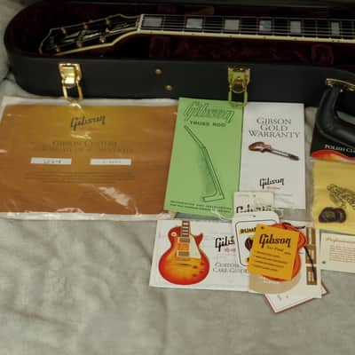 Gibson Custom Shop Historic '57 Reissue Les Paul Custom VOS Faded Cherry image 9