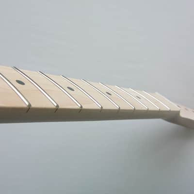 SALE* 1-Piece /Telecaster 21 JUMBO Frets/RAW Unfinished /Jumbo Frets/ Guitar Neck- Fits Fender/Warmoth TELE image 4