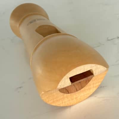 Adler Wooden (Maple) Alto Recorder in the Key of F- Baroque Fingering - Mint Condition w/ Its Original Folding Padded Carry Mid 2000’s - Natural Maple wood Body with Corked Tenons. image 7
