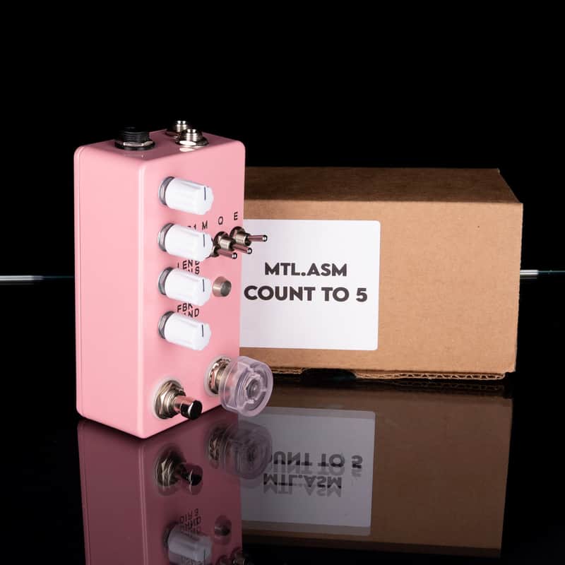 Used Montreal Assembly Count to 5 Delay Pedal Pink with Box image 1