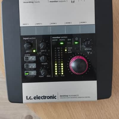 TC Electronic Desktop Konnekt 6 Firewire Desktop Audio Interface 2012 image 3