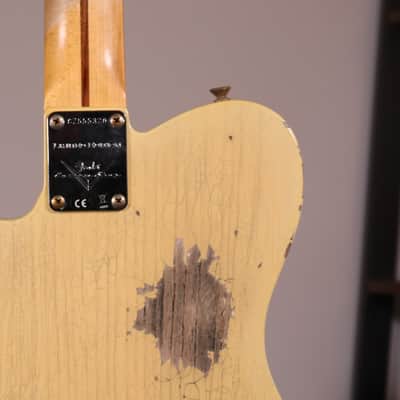 Fender Custom Shop '54 Telecaster Relic Limited Edition - Maple FIngerboad, Natural blonde image 11