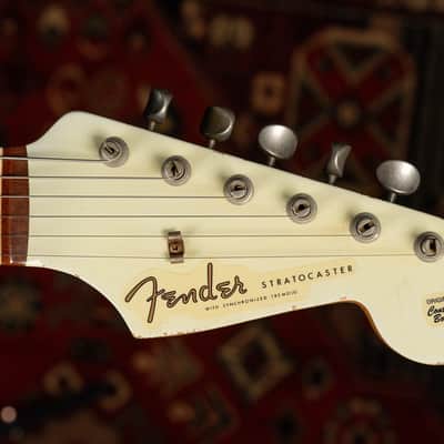2006 Fender Custom Shop '60 Stratocaster Relic Olympic White w/OHSC image 25