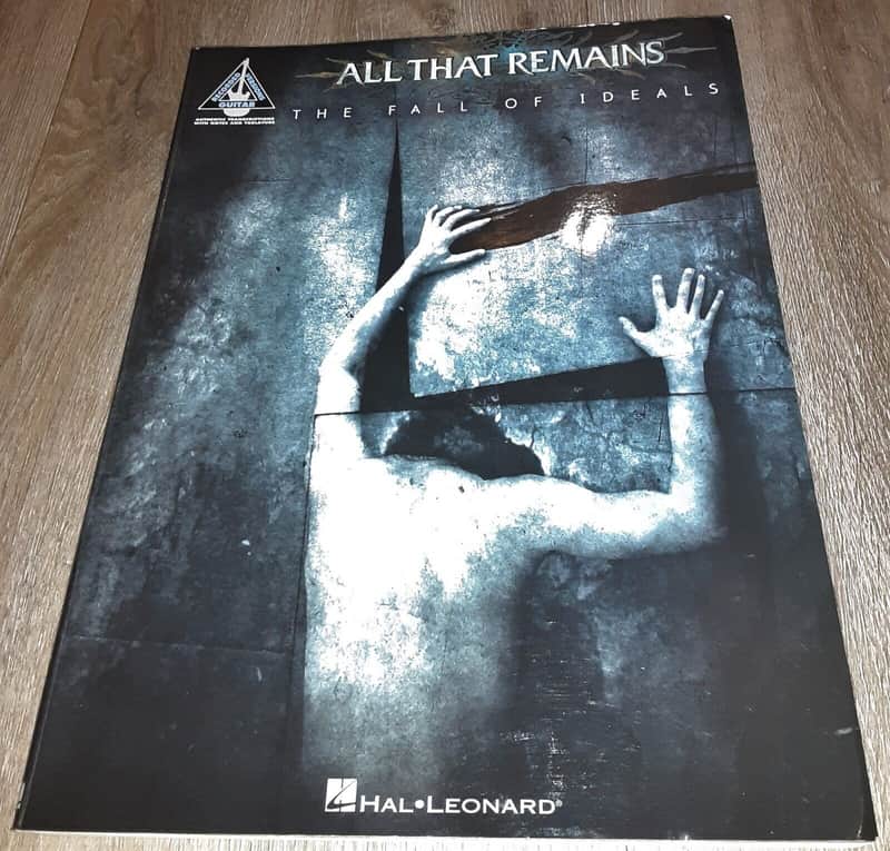ALL THAT REMAINS - THE FALL OF IDEALS - GUITAR TAB BOOK - TABLATURE SONGBOOK image 1