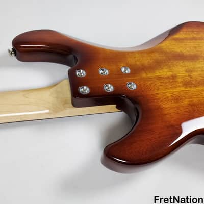 G&L CLF L-1000 4-String Bass Old School Tobacco Sunburst USA MFD okoume 9.20lbs CLF2205197 image 14