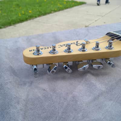 FENDER 2015 AMERICAN STANDARD PRO TELECASTER CRIMSON RED TRANSPARENT CLEAN near MINT! SALE LOOK!$ image 12