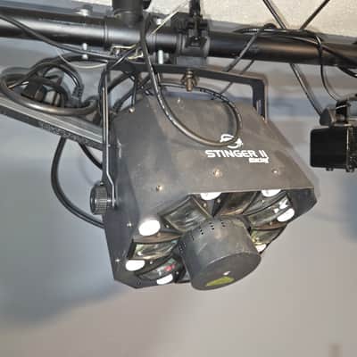 Complete working stage/DJ lighting system ADJ, myDMX, and Chauvet 4 Inno pocket spots LZR AD5 2020 - Metal image 11