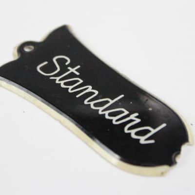 1974 Vintage 1970s Gibson Les Paul Standard Guitar Truss Rod Cover image 2
