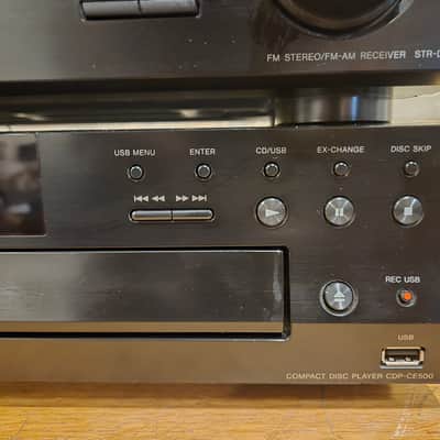 sony STR-DE197/Cdp-cc500 Cd Stereo System w/remot fully functional- refurbished image 6