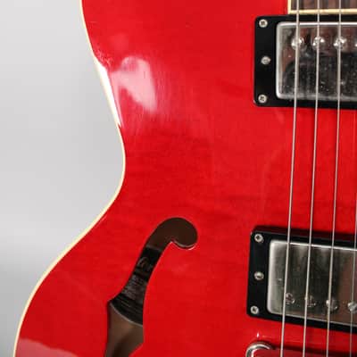 2018 Heritage H-535 Trans Red Semi-Hollow w/OHSC image 13