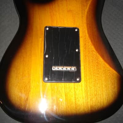 Squier Stratocaster Squier Stratocaster Body Sonic Series FSR 2TS Tone Sunburst Finish Fully Loaded image 4