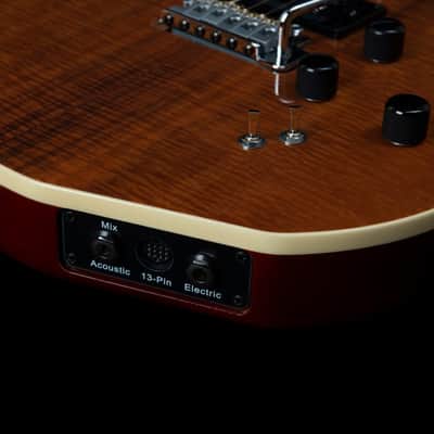Godin (041497) xtSA Koa Extreme HG Electric Guitar - Natural (Open Box) image 8
