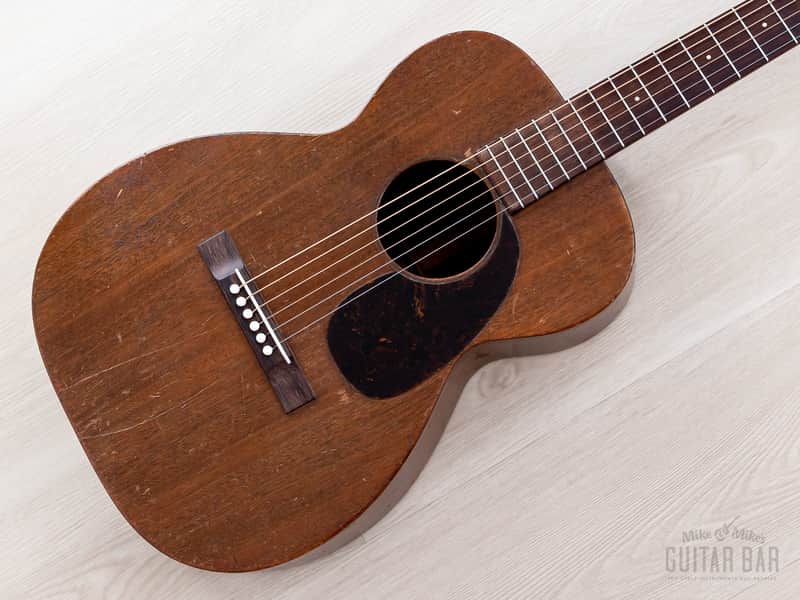 1943 Martin 0-15 Wartime Mahogany-Topped Vintage Acoustic Guitar w/ Case image 1