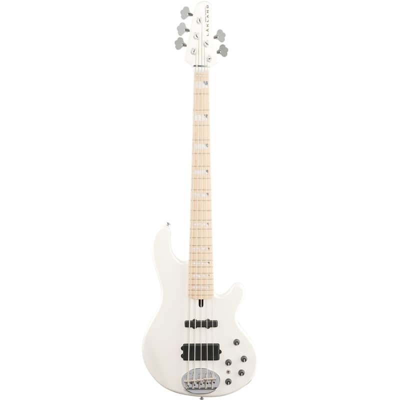 Lakland Skyline 55-02 Custom Pearl White | Reverb