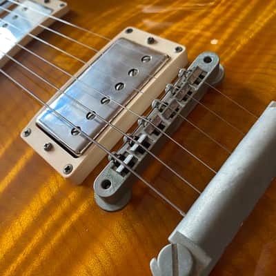 Gibson Les Paul Classic Premium Plus 1994 Trans Amber Yamano Order All Original w/ OHSC image 7