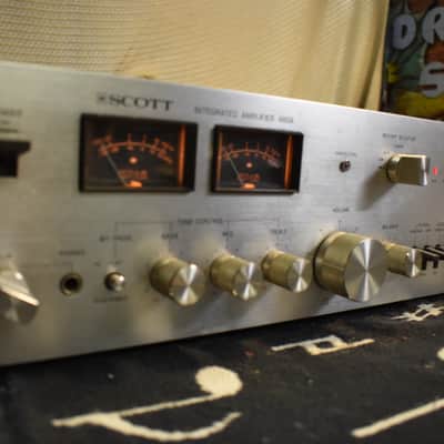 HH Scott 460A Integrated Stereo Amplifier - Silver image 2