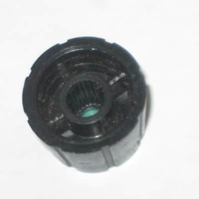 ONE lightly used genuine DOD Green & Black knob for 545-A Wah Filter or 565 Stereo Chorus (Performer Series) NO pedal - NO other items, 1980s, hard plastic, Green TOP, Black SIDES, Black Top EDGE, Black Position LINE image 21