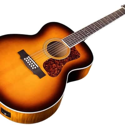 Guild F-2512E Deluxe Westerly 12-String Electro-Acoustic Antique Sunburst image 3
