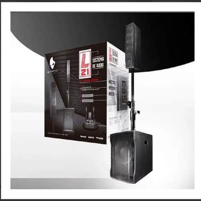 Alien Pro Audio system with 1 12″ Subwoofer + 1 Satellites with 6 2.5″ drivers image 3