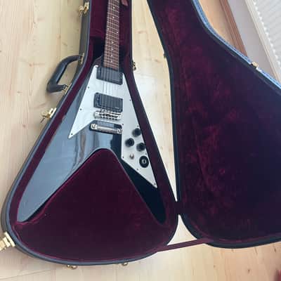 Gibson Custom Shop Kirk Hammett Signature Flying V (Aged) 2012 - Aged Ebony image 1