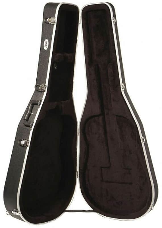 MBT ABS Molded Plastic Deluxe Hardshell Acoustic Guitar Case - MBTAGC image 1