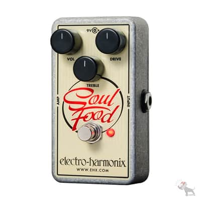 Mint Electro-Harmonix Soul Food Overdrive Guitar Effect Pedal image 2