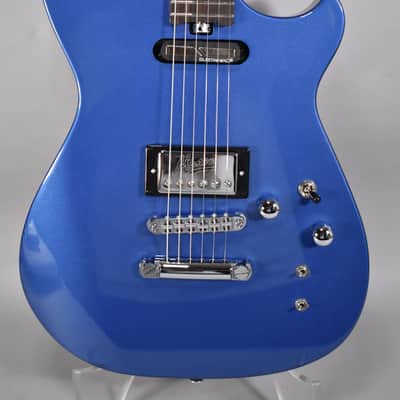 2024 Manson M-Series MB-1 Sustainer Gloss Bluebell Finish W/MONO Bag image 3