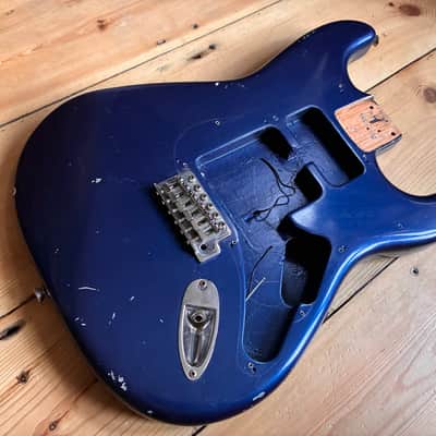 Squier Strat by Fender Affinity Series Stratocaster Guitar Body 2003 Roadworn image 2