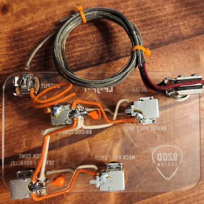 920D Custom Les Paul Wiring Upgrade - LP-JP-T - Four Push/Pull Pots! image 2