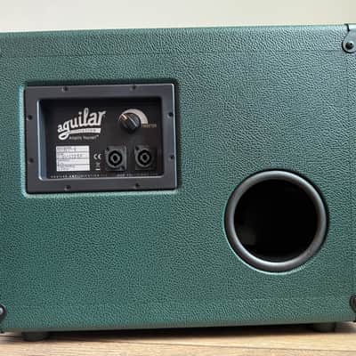 Aguilar Limited Edition Tone Hammer 500 Watt Bass Amp and SL112 Bass Cabinet in Racing Green - Matching Set - Mint! image 10
