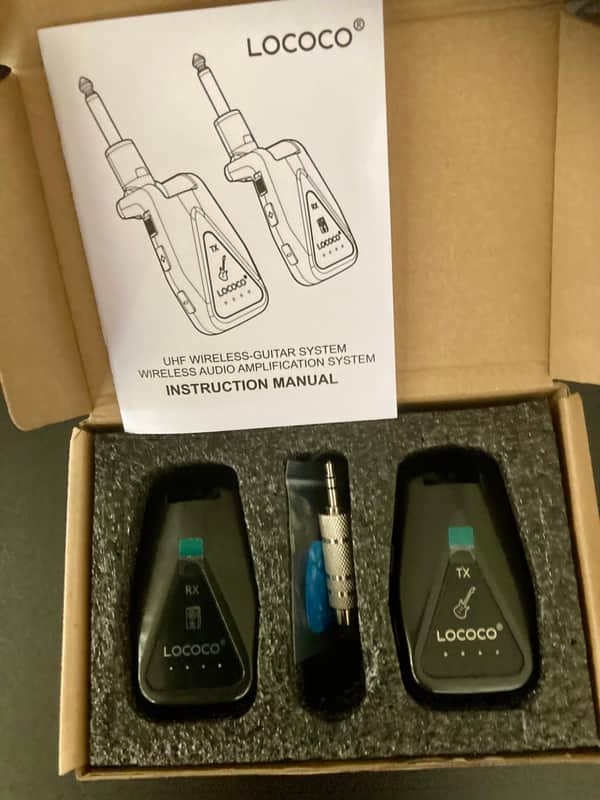 Lococo UHF wireless guitar system image 1