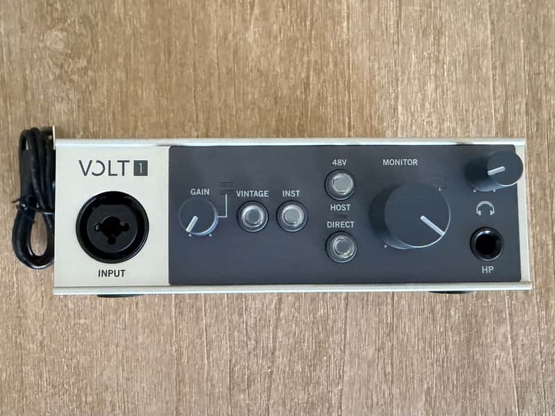 Universal Audio Volt 1 USB-C Audio Interface 2021 - Present - Tan / Gray image 1