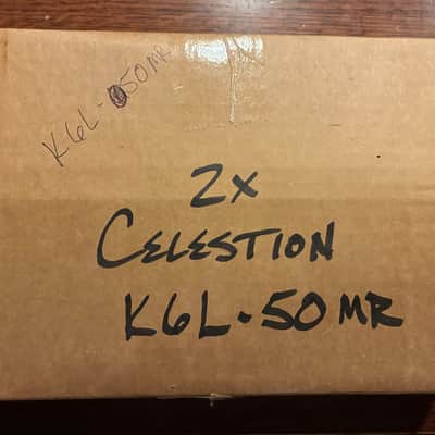 Celestion K6L-50MR - Matched Pair Speakers - New Old Stock! Mint! image 4
