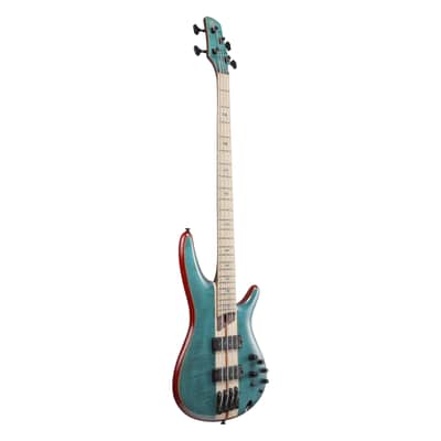 Ibanez SR1420B-CGL Caribbean Green Low Gloss - 4-String Electric Bass image 3