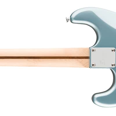 Squier Affinity Series Stratocaster Junior HSS Laurel FB White Pickguard Ice Blue Metallic image 2