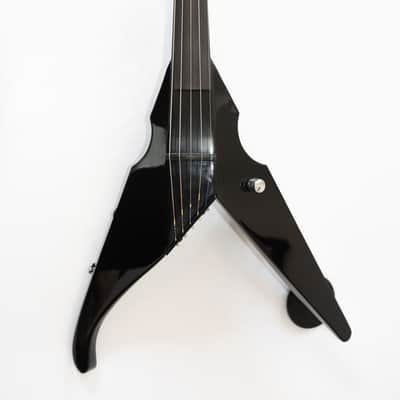 Wood Violins 5-string Viper with Barbera Pickup 2021 - Galaxy Black image 1