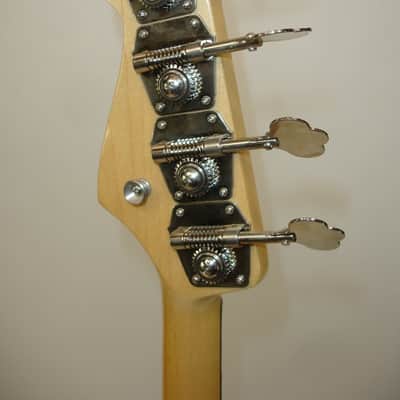 2017 Fender American Original '60s Jazz Bass, Rosewood Fingerboard, 3-Color Sunburst w/ Case image 10