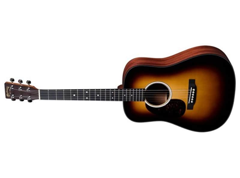 Martin DJR-10E Sunburst Dreadnought Junior Acoustic-Electric Guitar (Left-Handed) image 1