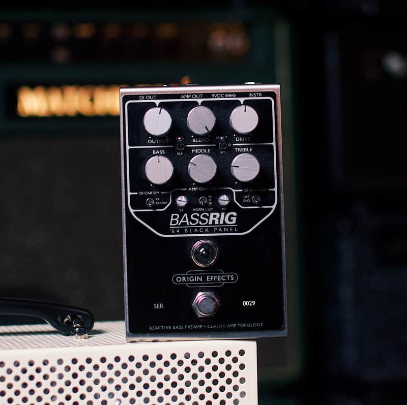 Origin Effects BASSRIG '64 Black Panel