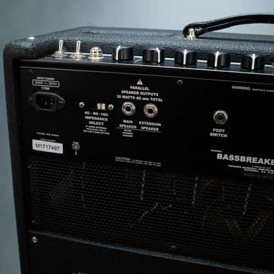 Fender Bassbreaker 30R Combo w/Cover & Footswitch - Preowned image 6